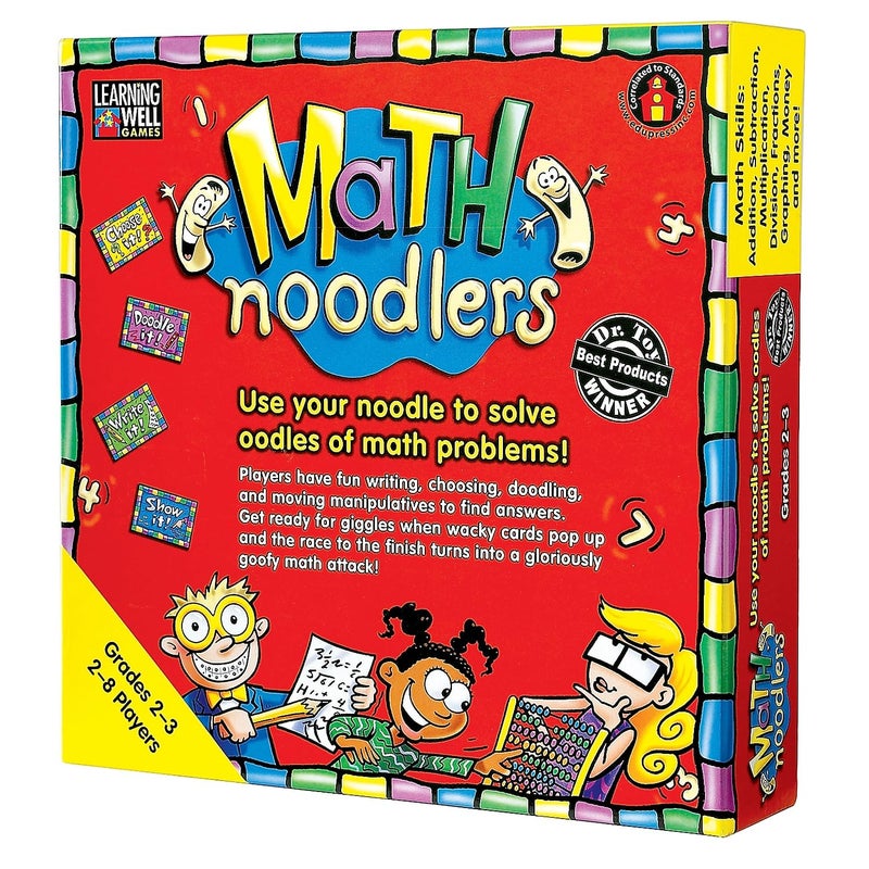 Edupress Math Noodlers Game Grades 23 EP62350 Multi