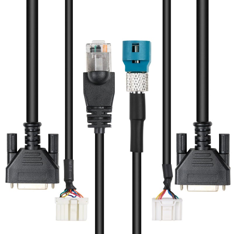 Autel Original Tesla Diagnostic Cables Set for Tesla S X OBD2 Adapter for MaxiSYS 909919908SProEliteElite IIUltra Tablets