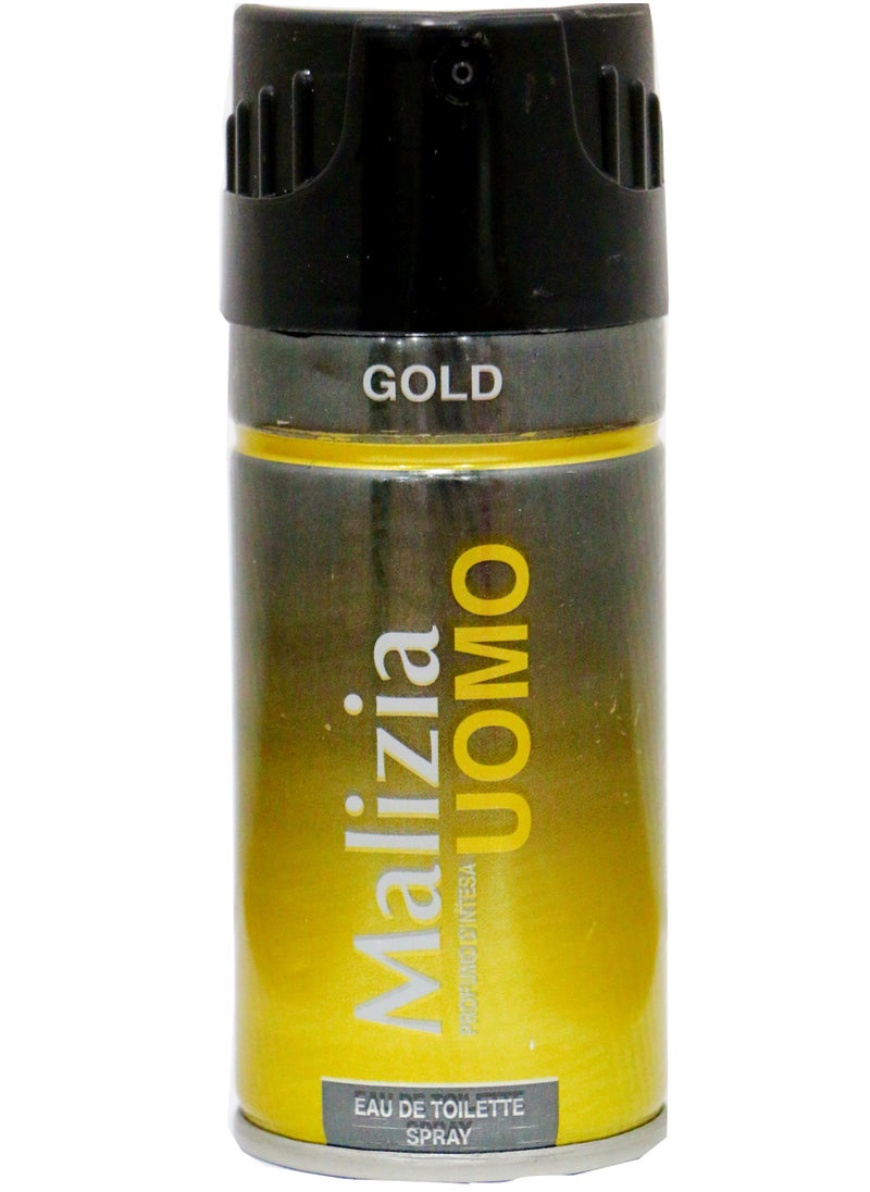 Malizia Malizia Uomo Gold Eau de Toilette Spray 150 Ml  - Image 1