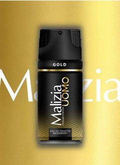 Malizia Malizia Uomo Gold Eau de Toilette Spray 150 Ml  - Image 4