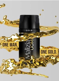 Malizia Malizia Uomo Gold Eau de Toilette Spray 150 Ml  - Image 3
