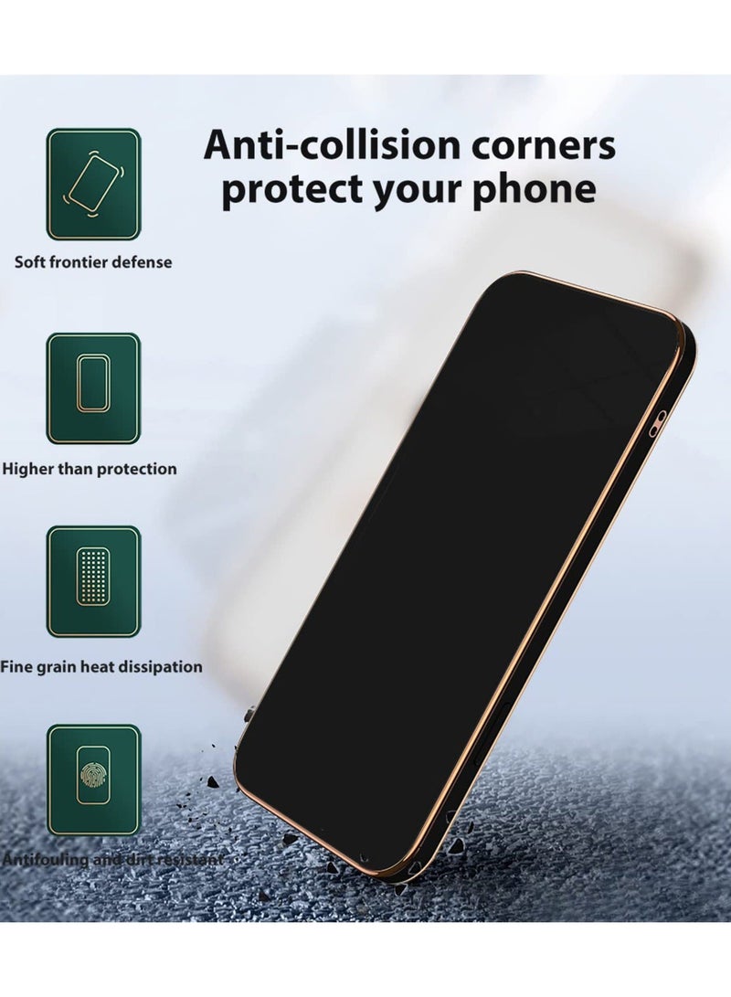 TEAM LUXURY Vivo Y33S / Y21 / Y21S / Y32 Mobile Phone Case Cover, Luxury Plating Soft Back Cover, Raised Full Camera Protection - Image 2