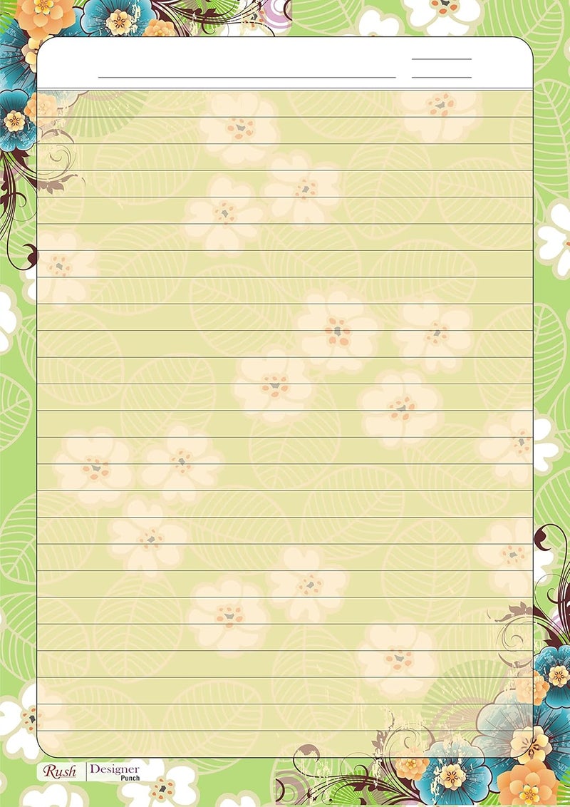 RUSH NOTE BOOKS Rush 500 Pages Premium Unruled Spiral Notebook - Unruled Spiral Register Note Book - Image 5