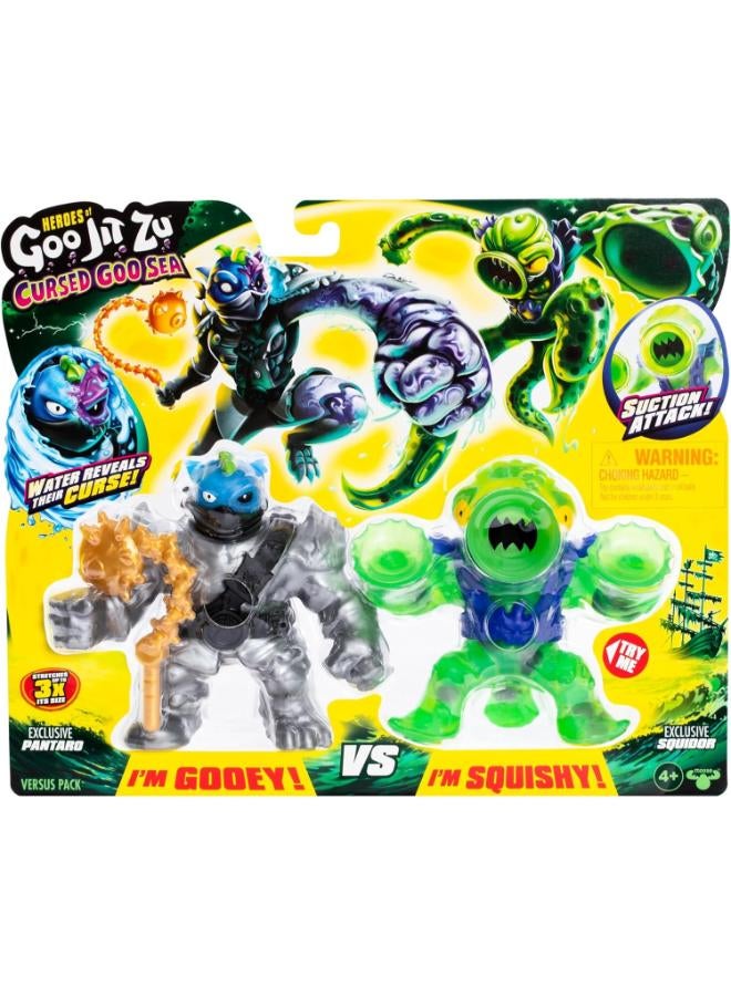 MOOSE Heroes of Goo Jit Zu Cursed Goo Sea Versus Pack - PANTARO VS SQUIDOR - Image 4