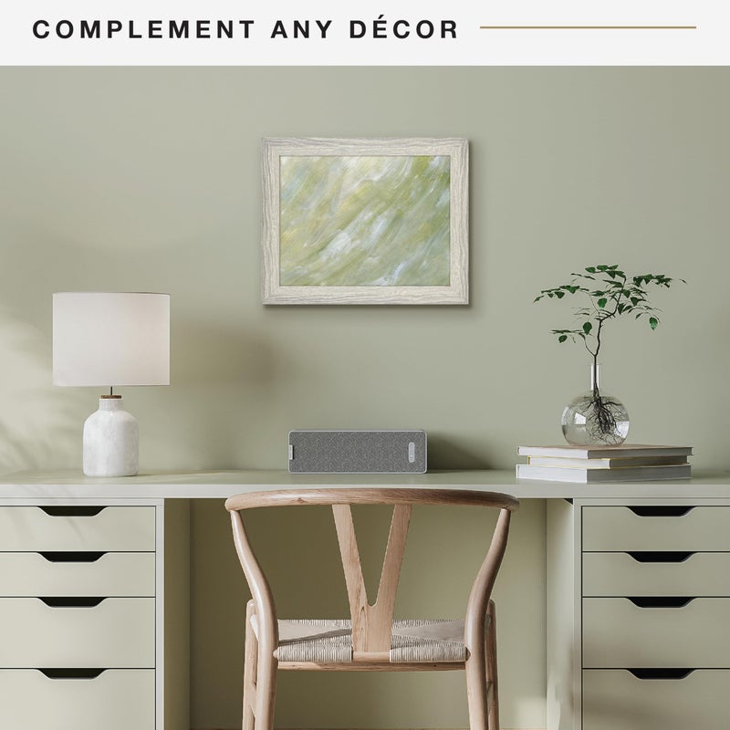 MCS Studio Gallery 8.5x11 Picture Frame Gray Woodgrain Engineered Wood, Rectangle Photo Frame for Photos, Posters & Art Prints & Easel for Tapletop Display (1-Pack) - Image 3