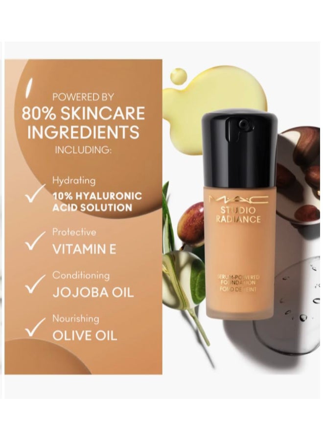 MAC studio radiance high coverage serum foundation nc47 Beige - Image 5