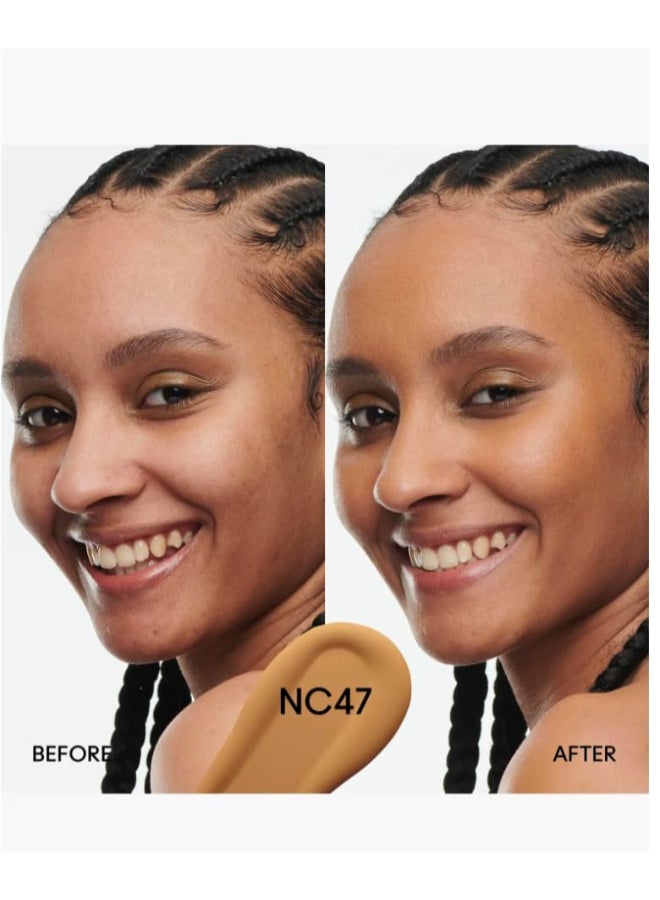 MAC studio radiance high coverage serum foundation nc47 Beige - Image 3