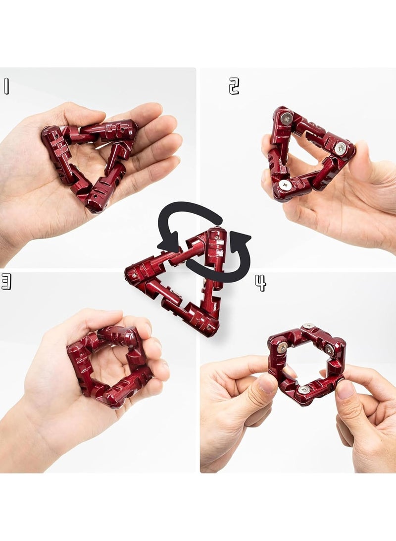 عام ألعاب فيدجيت إنفينيتي فيدجيت، ألعاب فيدجيت إنفينيتي المثلث المعدني إنفينيتي فليبس المحمولة باليد، ألعاب فيدجيت الأصابع، ألعاب تخفيف الضغط 360 درجة إنفينيتي لتخفيف الضغط - Image 4