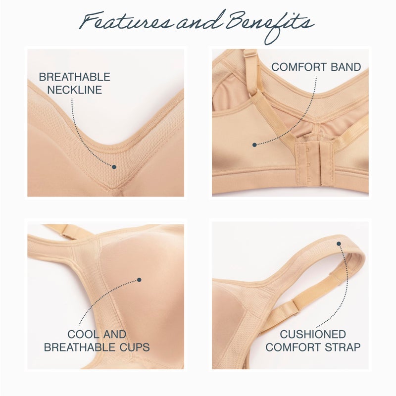 Playtex Women's 18 Hour Active Breathable Comfort Wireless Bra US4159, 42C - Image 4