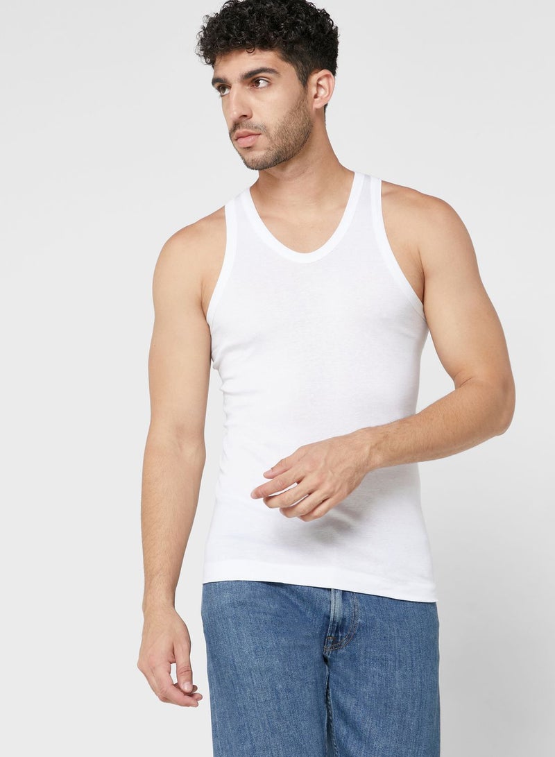 Seventy Five Basics 3 Pack Rib Vests - Image 3
