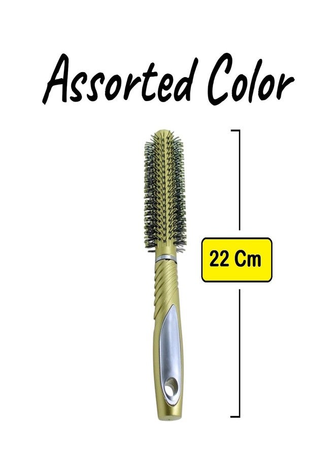 ADHVIK فرشاة تصفيف الشعر الدائرية - فرشاة شعر بجودة صالونات التجميل لجميع أنواع الشعر - مثالية لتجفيف الشعر وتجعيده وتكثيفه - Image 4