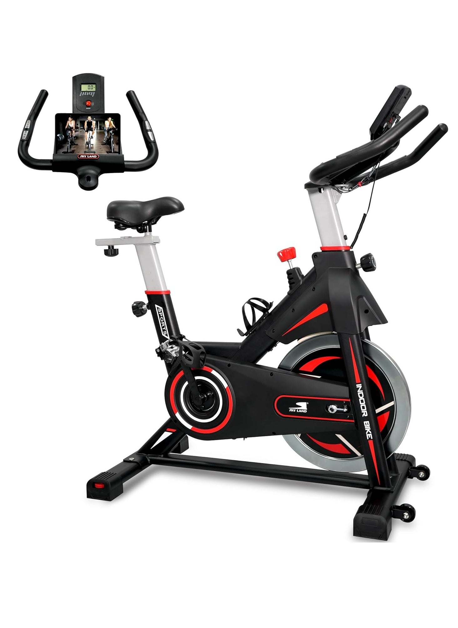 Indoor Cycle Exercise Bike For Home| Cycling Bike With Smart App, Heavy Flywheel & Silent Operation System 