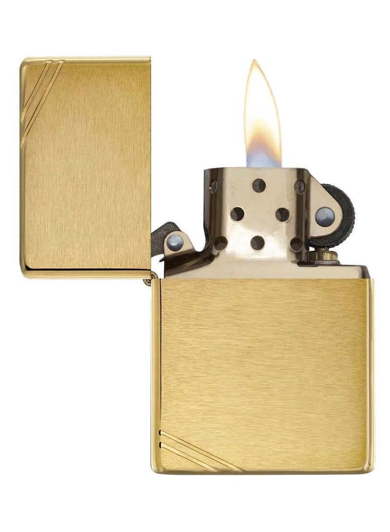 زيبو ولاعة فينتيج برشد براس من زيبو - GL1024 - Image 3