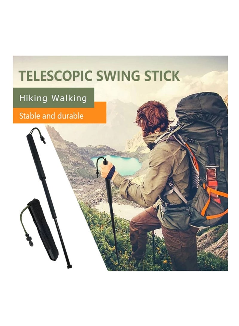Outdoor Folding Telescopic Swing Rod Walking Climbing Pole Walking Pole - Image 5