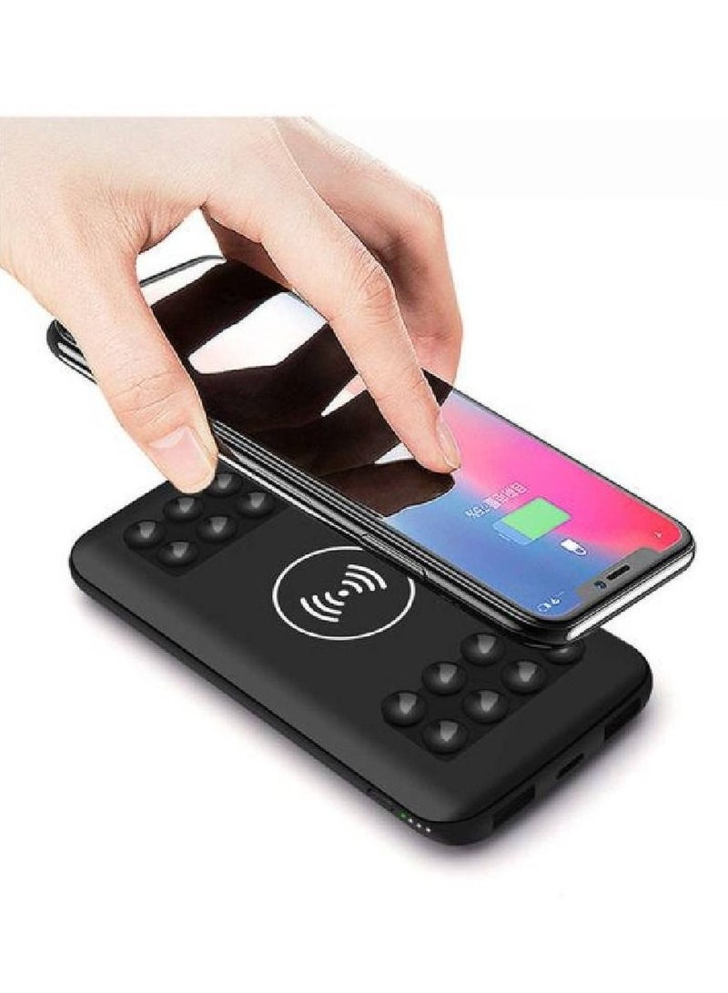 Raxoom 20000 mah Fast Wireless Charging Power Bank Black - Image 3