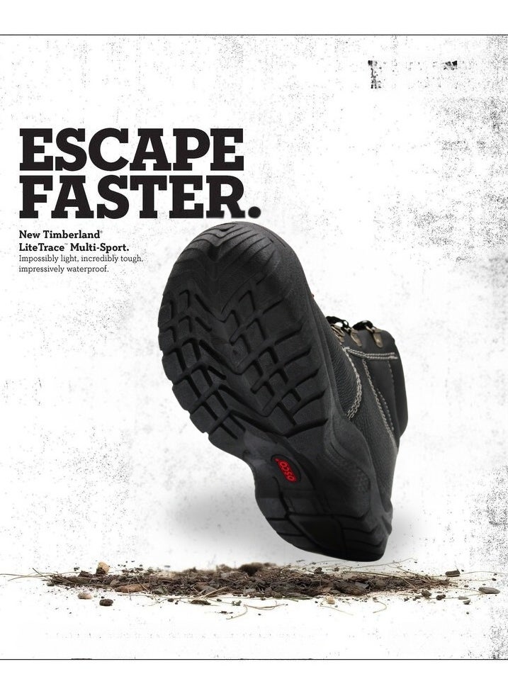 OSCO-TOOLS Men's safety shoe  lightweight, good quality and waterproof details for industrial and construction use  - Image 4
