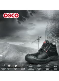 OSCO-TOOLS Men's safety shoe  lightweight, good quality and waterproof details for industrial and construction use  - Image 5