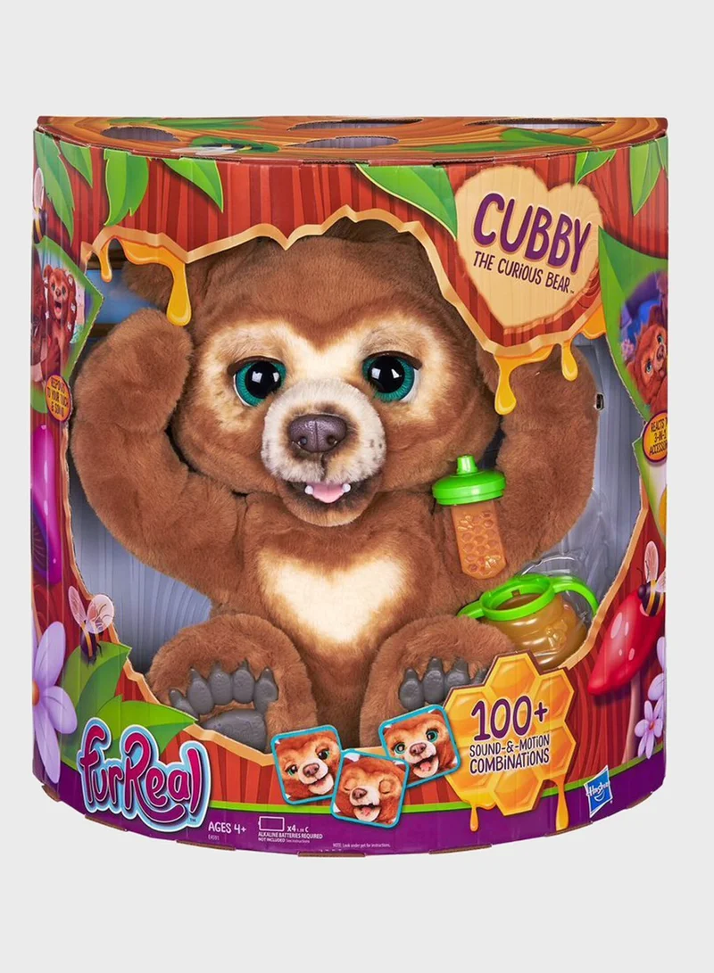 FurReal Furreal Cubby The Curious Bear