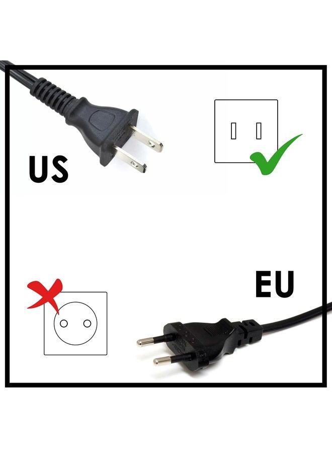 Herstyler Forever Straightening Flat Iron | Travel Friendly Dual Voltage Flat Iron 1.25 inch | Ceramic Hair Straightener For Silken Hair | Negative Ion Technology To Fight Frizz | Beautiful In Black - Image 3