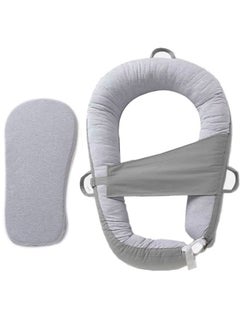 Baby Newborn Lounger Pillow Bed Unisex Baby Buckle Grey - pzsku/Z48E826FE683379234F2CZ/45/_/1684527145/be05ecf1-a489-4af4-8a73-a74546dab4dd