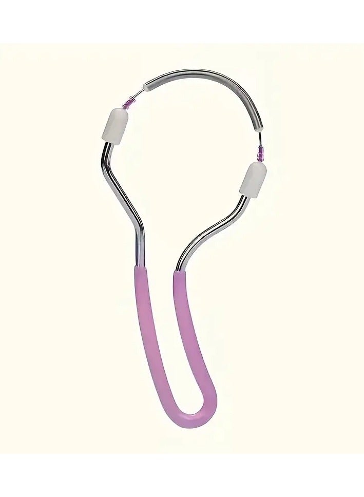 جلوسكي إزالة شعر الوجه للنساءأداة - مزيل شعر بكرة الربيع المحمولة للشفة العليا والقن والوجه والرقبة - جهاز محمول باليد غير مؤلم وخفيف الوزن لسهولة إزالة الشعر الزائد رقم - Image 1