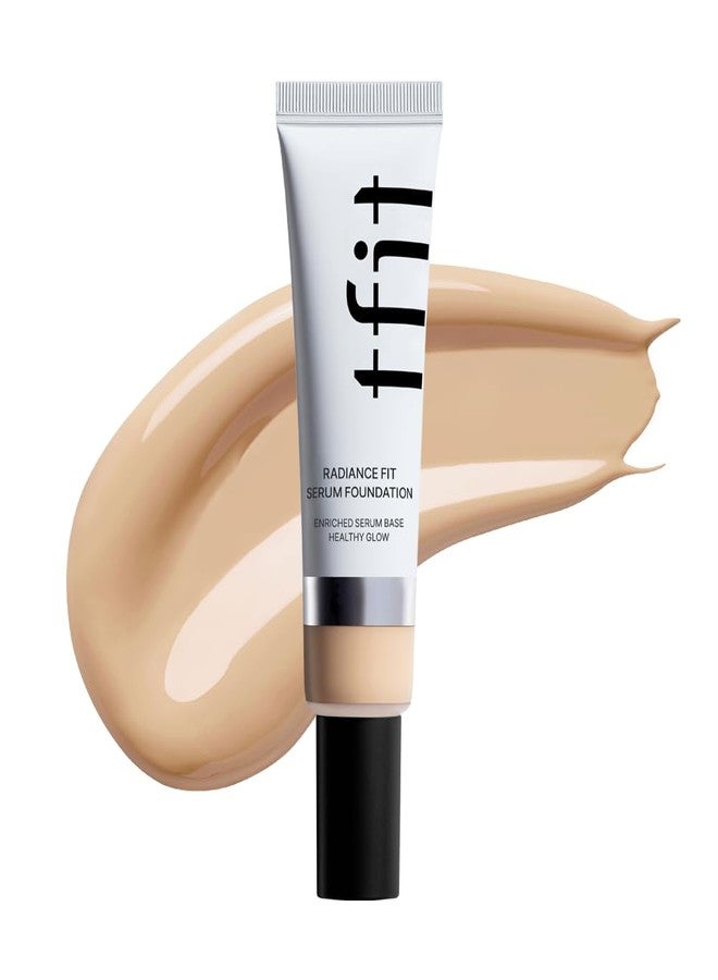 TFIT Radiance Fit Serum Foundation - Flawless Coverage, Dewy finish, Long-lasting, Lightweight, Korean Makeup,1.05 Oz. (N01 Linen, 1.05 Oz.) - Image 1
