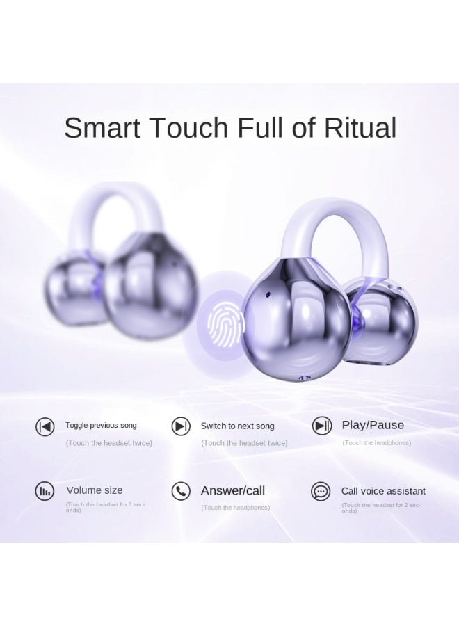 Neutral M79 Bluetooth Earphones New Wireless Clip-on Non-in-ear High-fidelity Bone Conduction Running Sports Specialized - Image 4