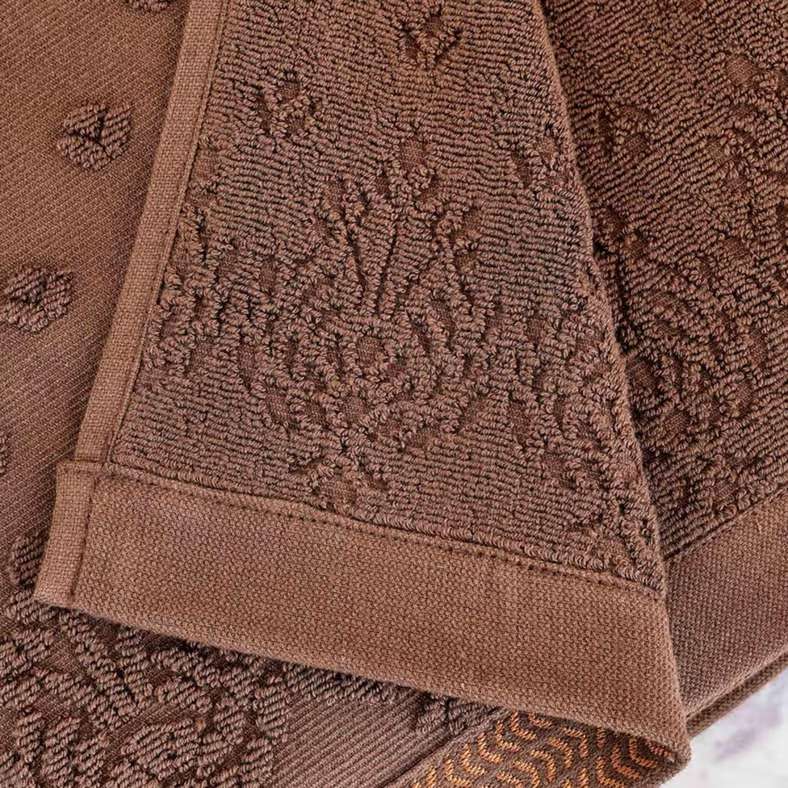 Pan Home Magnolia Hand Towel - Brown - Image 4