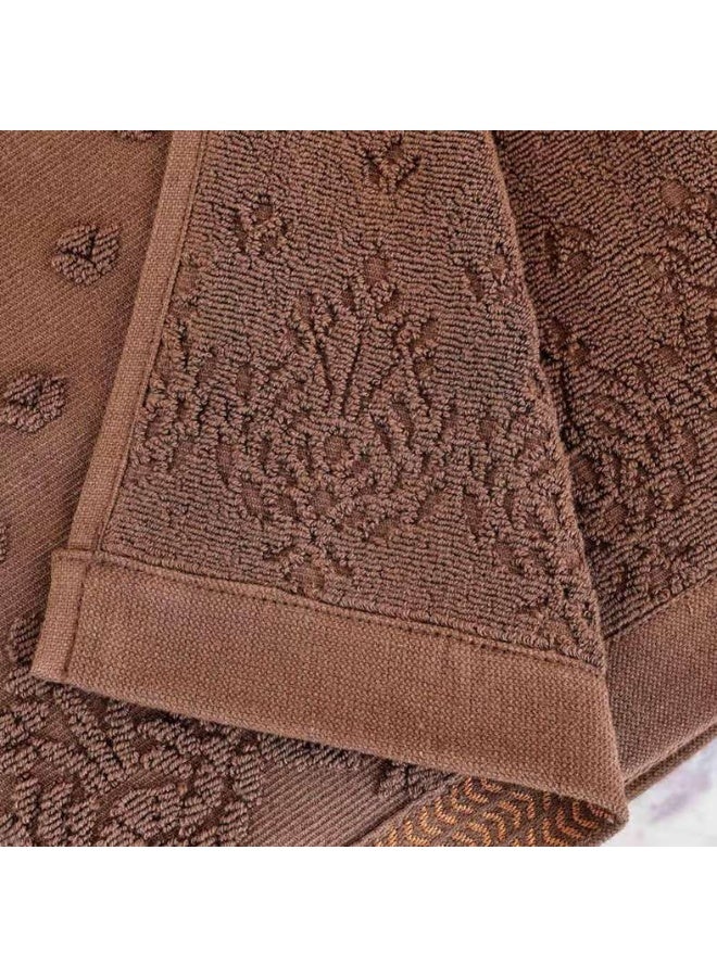 Pan Home Magnolia Hand Towel - Brown - Image 4