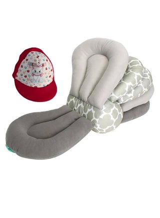 Newborn Baby Soft Cotton Nursing Pillow Butterfly Shape Portable Comfortable with Cute Print Sun Hat (Red), Cloth - pzsku/Z48E8503ABE3683A550E8Z/45/_/1730281439/577f0da5-eb32-419c-a30d-d90f58b860dc