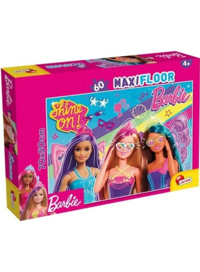 Lisciani Barbie Maxi Floor Puzzle - 60 Pieces - Image 1
