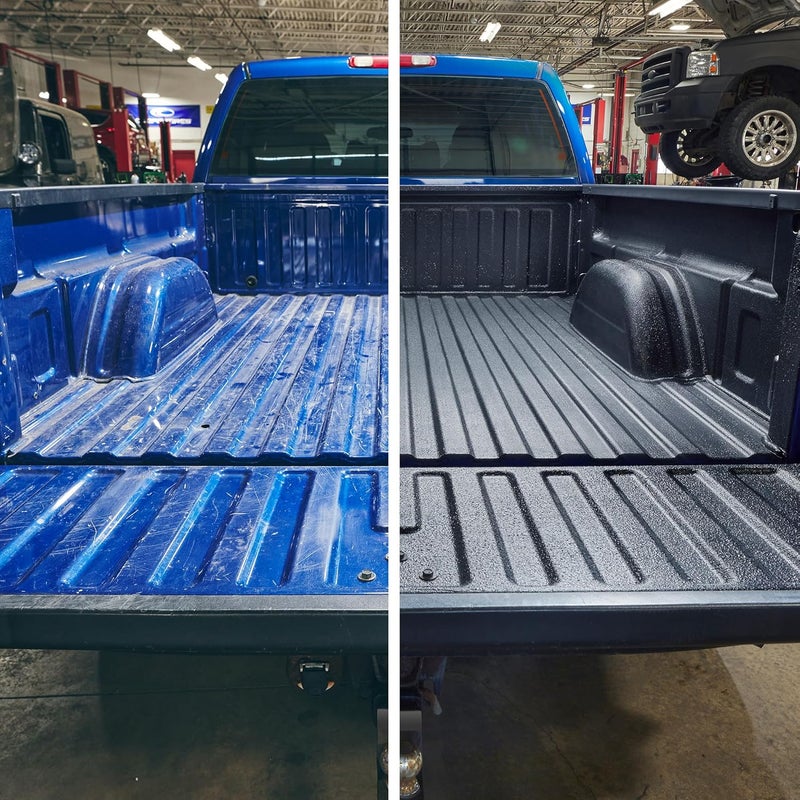 U-POl Raptor Liner Kit, Spray-On Truck Bed Liner Kit, Protective Paint For Tailgates and Trucks, Vehicle Undercoating, Black, 1 Gallon - Image 3