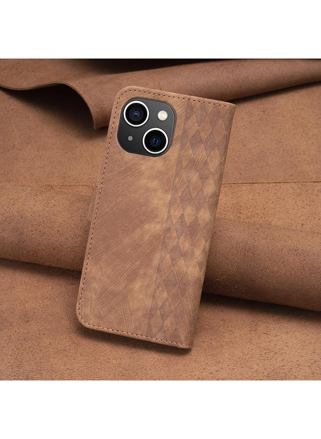 اس-توب جراب هاتف iPhone 13 من الجلد المنقوش - Image 3