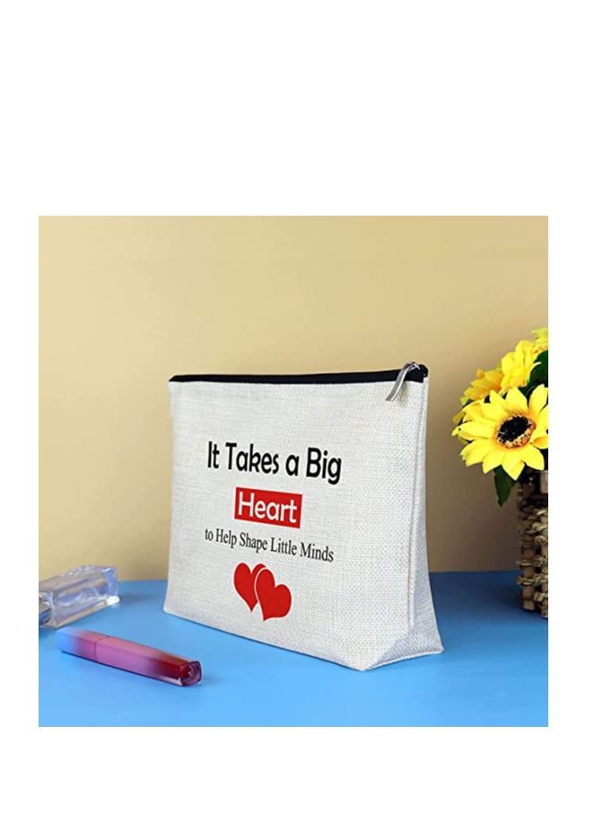 PRINTSHOP4ME Cosmetic bag gifts for Appreciation of Teachers on Teachers day Design 2  - Image 5
