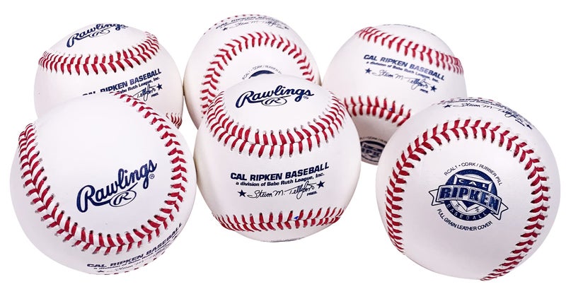 Rawlings | CAL RIPKEN LEAGUE Baseballs | Competition Grade | RCAL1 | Youth/14U | 6 Count - Image 3
