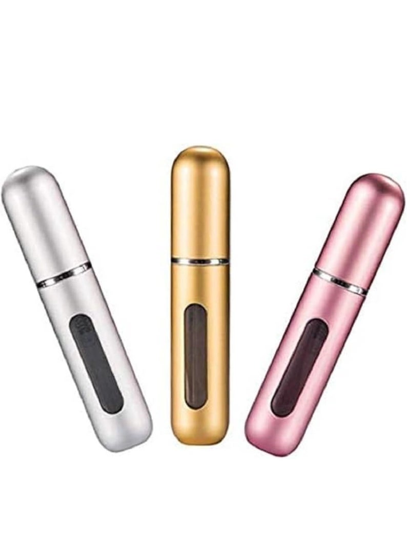 زجاجة بخاخ عطر صغيرة قابلة لإعادة التعبئة 3 قطع - Image 1