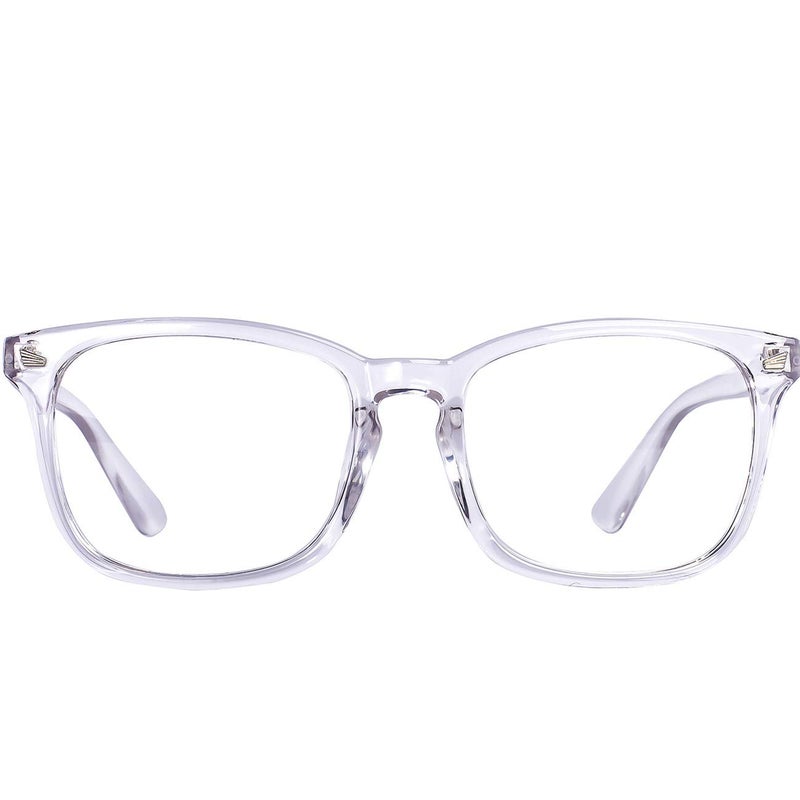 MAXJULI Blue Light Blocking Glasses,Computer Reading/Gaming/TV/Phones Glasses for Women Men(Transparent) - Image 5