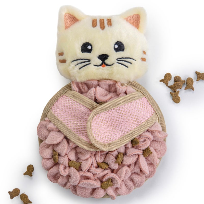 Catstages Snuffle Mat for Cats - Interactive Foraging Toy with Hidden Treats, Non-Slip Base, and Hunting Stimulation for Mental and Physical Activity - Image 1