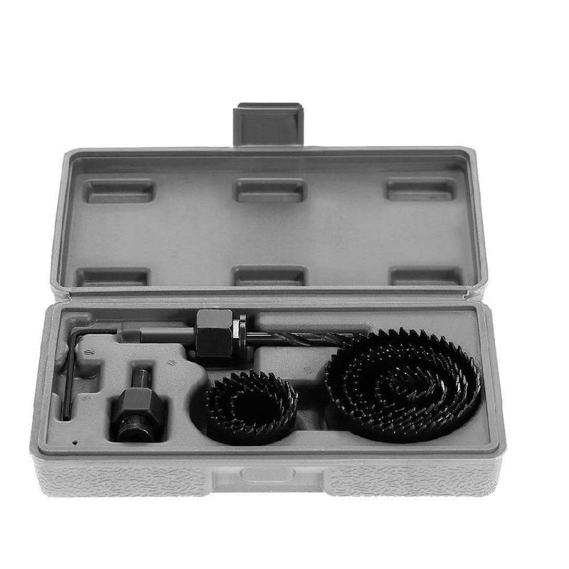 DRONA 11pcs Hole Saw Cutter Tool Set Kit Carbon Steel INF 22156 - Image 3