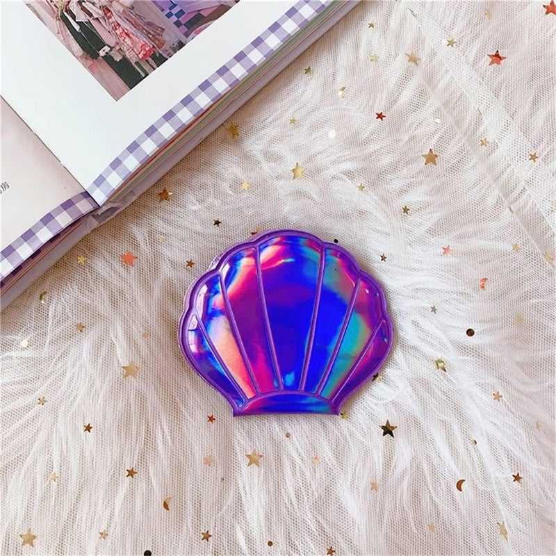 Portable Mirror - Compact Double-Sided Handheld Makeup Mirror with Color Shell - Image 1