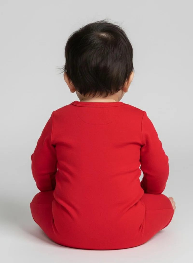 بيبي كلو Unisex Baby First Eid Moon Festival Cotton Romper