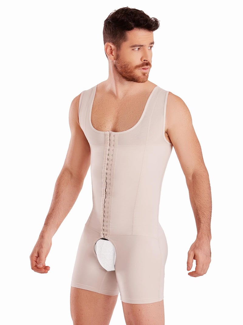 SHAPE CONCEPT Mens Shapewear 361 Faja Colombiana para Hombre, Male Girdle Stomach Compression With Hooks and Control Abdobmen - Image 4