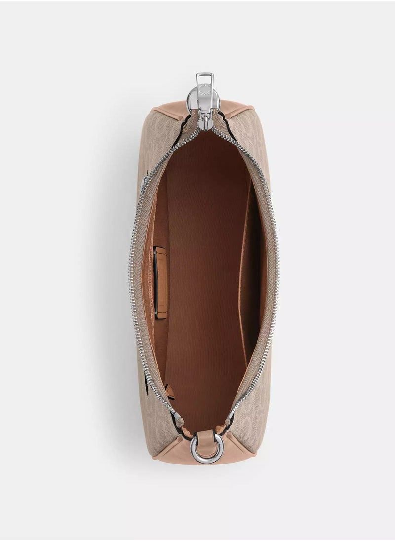 coachoutlet - Coach Teri Hobo Bag In Signature Canvas - Image 1