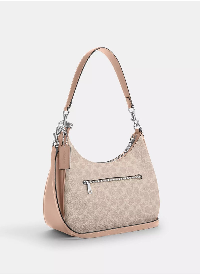 coachoutlet - Coach Teri Hobo Bag In Signature Canvas - Image 1