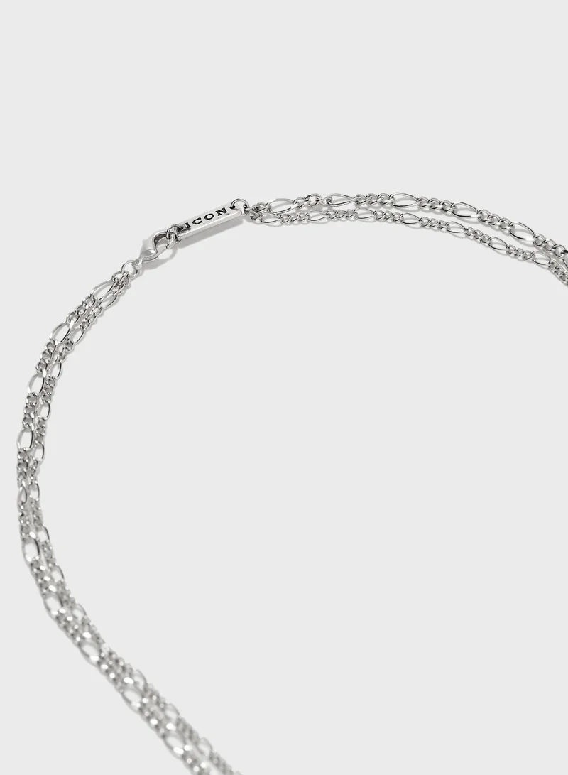 Icon Brand Lobster Lock Chain Necklace Set