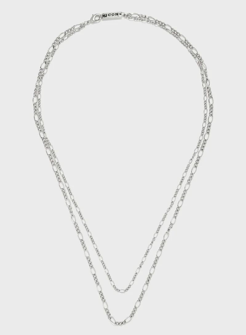 Icon Brand Lobster Lock Chain Necklace Set
