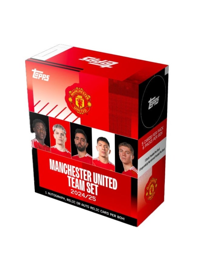 Topps Topps Manchester United Team Set Box 24/25 - Image 1