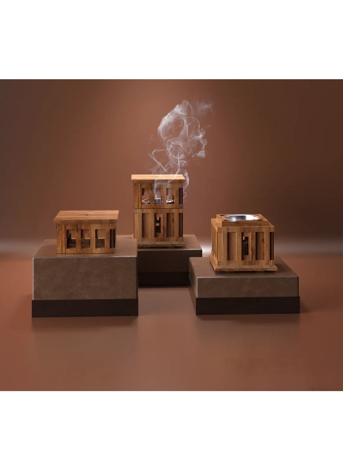 HilalFul Wooden  Madkhan/Incense Burner Holder | Home Fragrance | Aromatherapy | Decorative Incense Stand | Islamic Themed | Gift for Eid, Ramadan, Birthday, Wedding, Anniversary - https://f.nooncdn.com/p/pzsku/Z48E90D3DA37E4059244DZ/45/_/1696426491/0a6e1d13-2372-4440-b5d3-c9cd7d5281e8.jpg?width=original