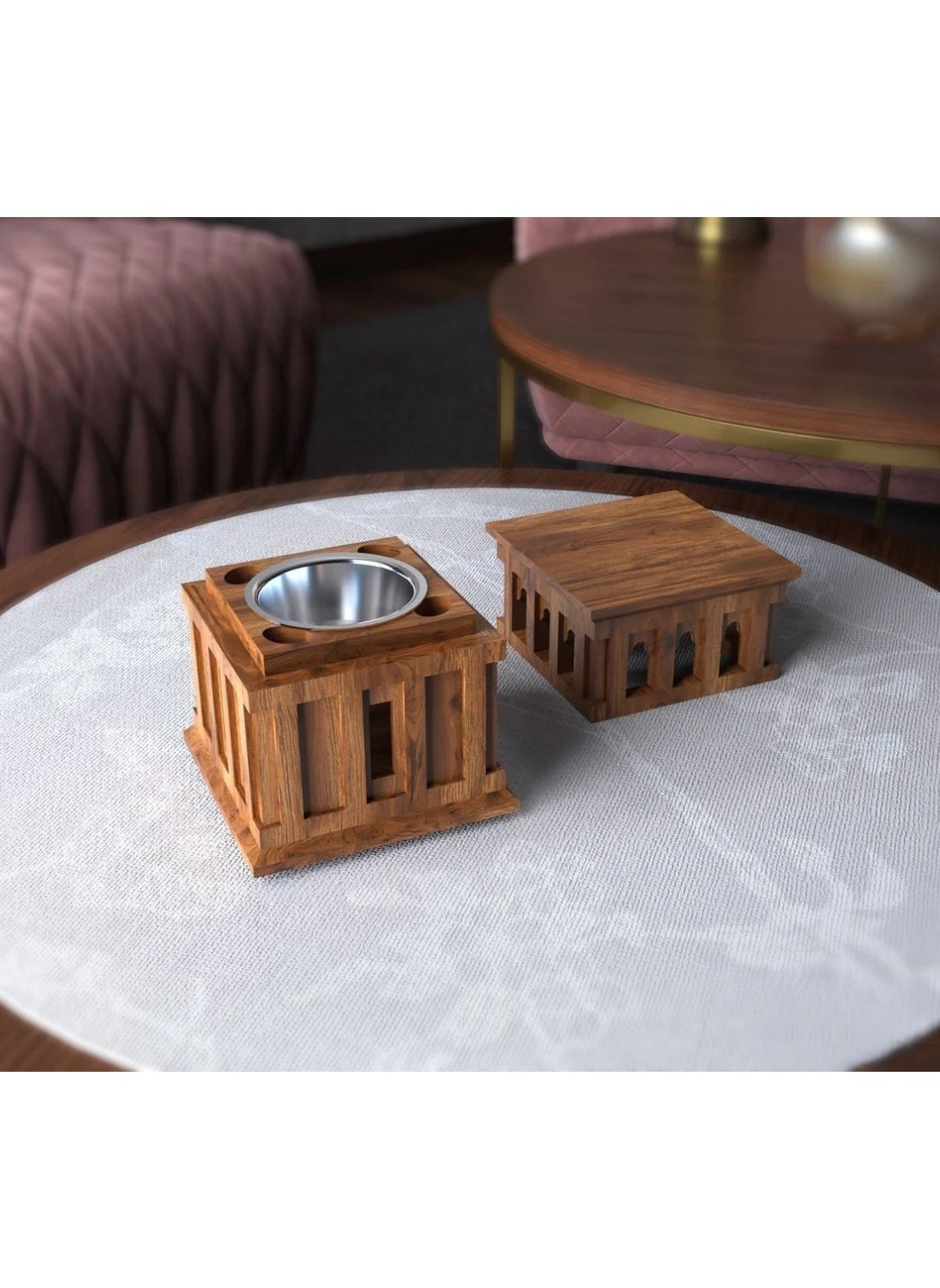 HilalFul Wooden  Madkhan/Incense Burner Holder | Home Fragrance | Aromatherapy | Decorative Incense Stand | Islamic Themed | Gift for Eid, Ramadan, Birthday, Wedding, Anniversary - https://f.nooncdn.com/p/pzsku/Z48E90D3DA37E4059244DZ/45/_/1696426492/ff14243e-8e89-4b83-9506-a00afb7bcd72.jpg?width=original