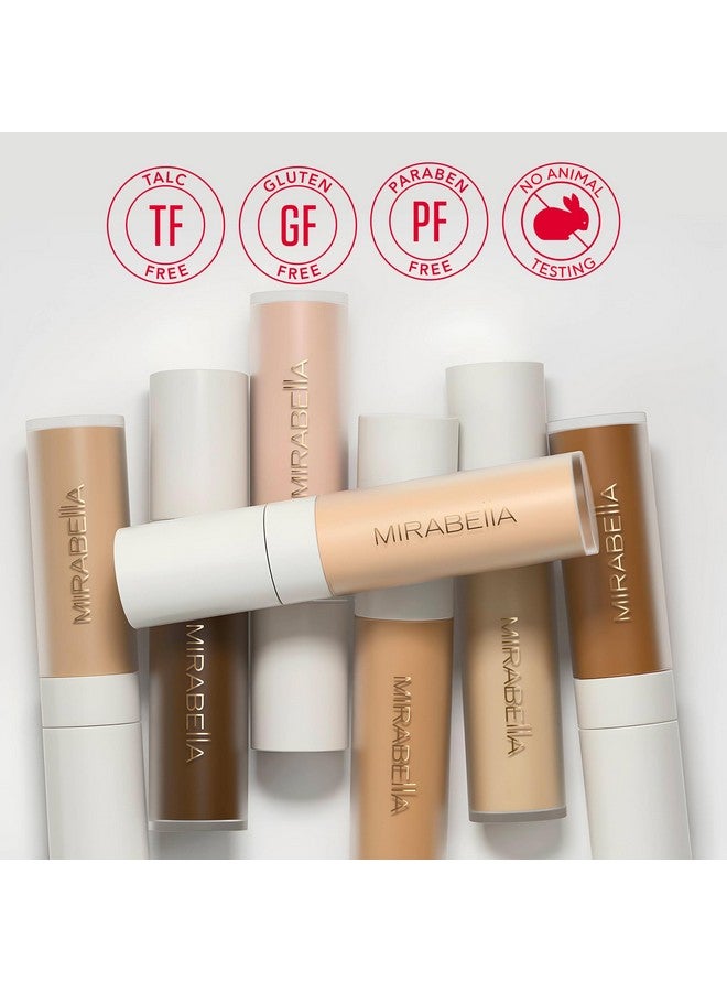 Mirabella Invincible For All Perfecting Under Eye Concealer Full Coverage - Hydrating Makeup Concealer For Dark Circles, Fine Lines & Wrinkles W/Hyaluronic Acid - Fair F70 - Image 3